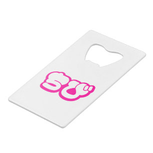 Chibi ちび Japanese Nihongo Hiragana Script Credit Card Bottle Opener