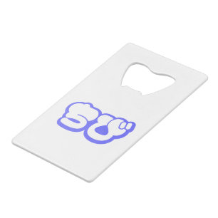 Chibi ちび Japanese Nihongo Hiragana Script Credit Card Bottle Opener