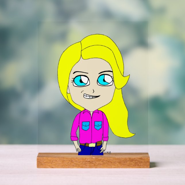 chibi     acrylic sign (Neutral)