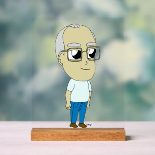 chibi   acrylic sign