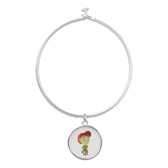 chibi    bangle bracelet (Front)