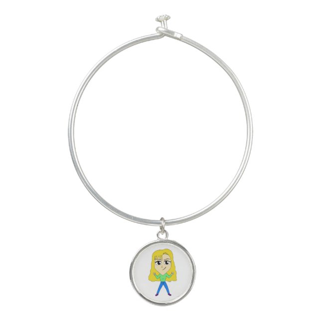 chibi     bangle bracelet (Front)