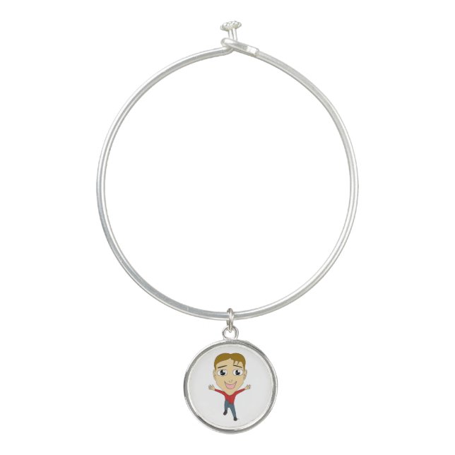 chibi     bangle bracelet (Front)