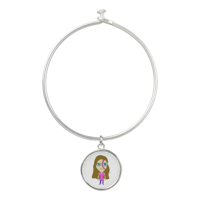 chibi    bangle bracelet (Front)