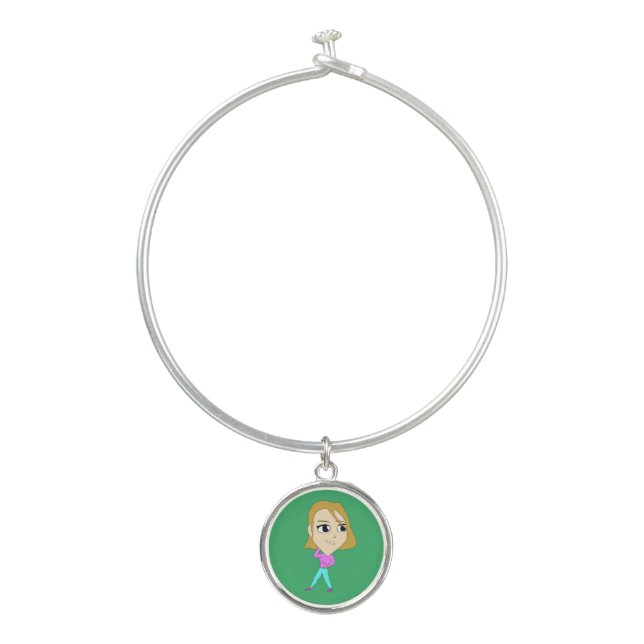 chibi     bangle bracelet (Front)