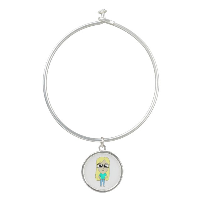chibi    bangle bracelet (Front)