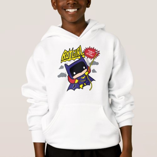 Chibi Batgirl Ready For Action Hoodie