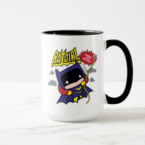 Chibi Batgirl Ready For Action Mug
