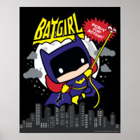 Chibi Batgirl Ready For Action