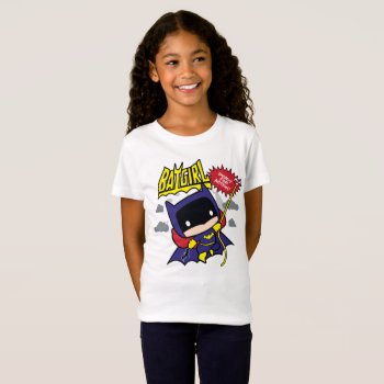 Chibi Batgirl Ready For Action T-shirt by justiceleague at Zazzle