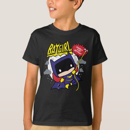 Chibi Batgirl Ready For Action T_Shirt