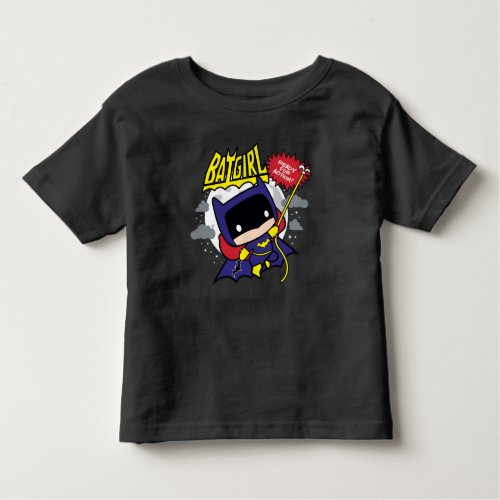 Chibi Batgirl Ready For Action Toddler T_shirt