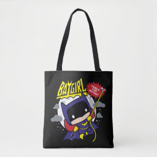 Chibi Batgirl Ready For Action Tote Bag