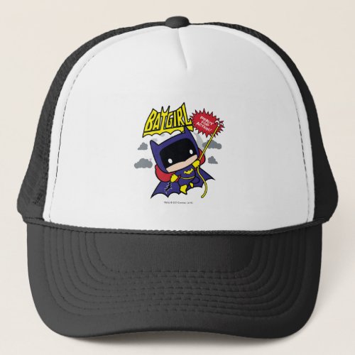 Chibi Batgirl Ready For Action Trucker Hat