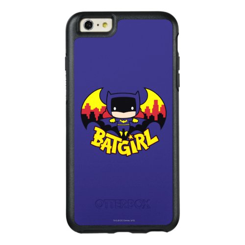 Chibi Batgirl With Gotham Skyline  Logo OtterBox iPhone 66s Plus Case