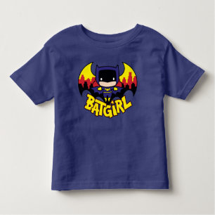 Chibi Batgirl With Gotham Skyline & Logo Toddler T-shirt