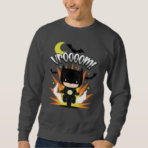 Chibi Batman Batcycle Sweatshirt
