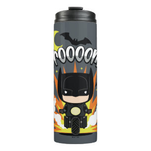 Chibi Batman Batcycle Thermal Tumbler