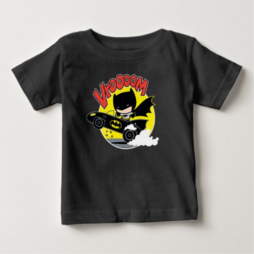 Chibi Batman In The Batmobile Baby T_Shirt