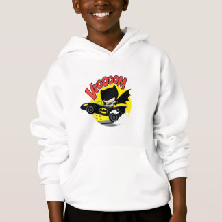 Chibi Batman In The Batmobile Hoodie