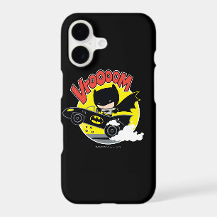 Chibi Batman In The Batmobile iPhone 17 Case