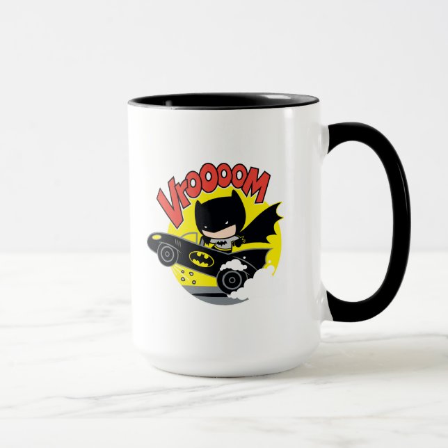 Chibi Batman In The Batmobile Mug (Right)