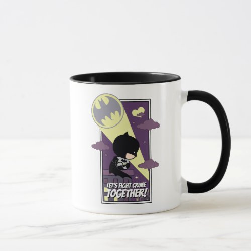 Chibi Batman _ Lets Fight Crime Together Mug