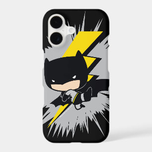 Chibi Batman Lightning Kick iPhone 17 Case