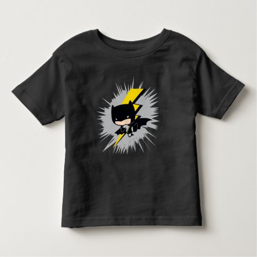 Chibi Batman Lightning Kick Toddler T_shirt