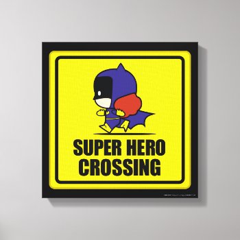 Chibi Batwoman Super Hero Crossing Sign by justiceleague at Zazzle