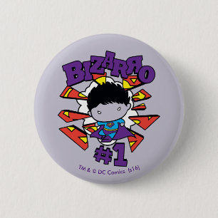 Chibi Bizarro #1 Pinback Button