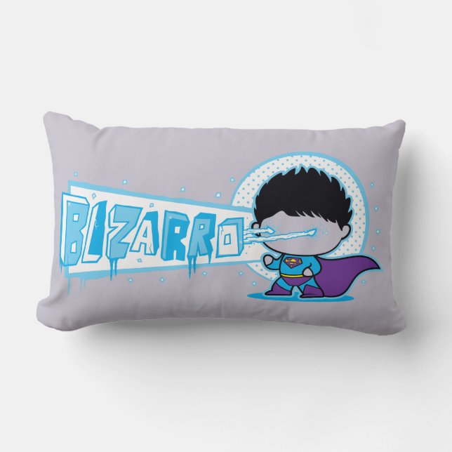 Chibi Bizarro Arctic Vision Lumbar Pillow (Front)