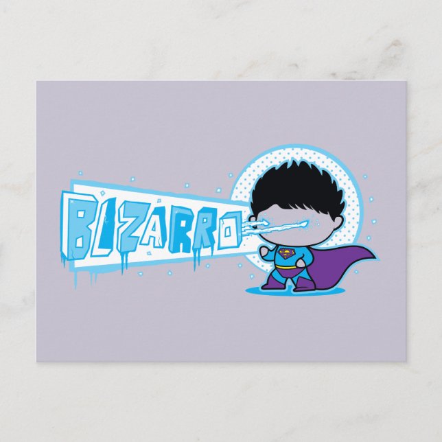Chibi Bizarro Arctic Vision Postcard (Front)