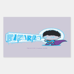 Chibi Bizarro Arctic Vision Rectangular Sticker