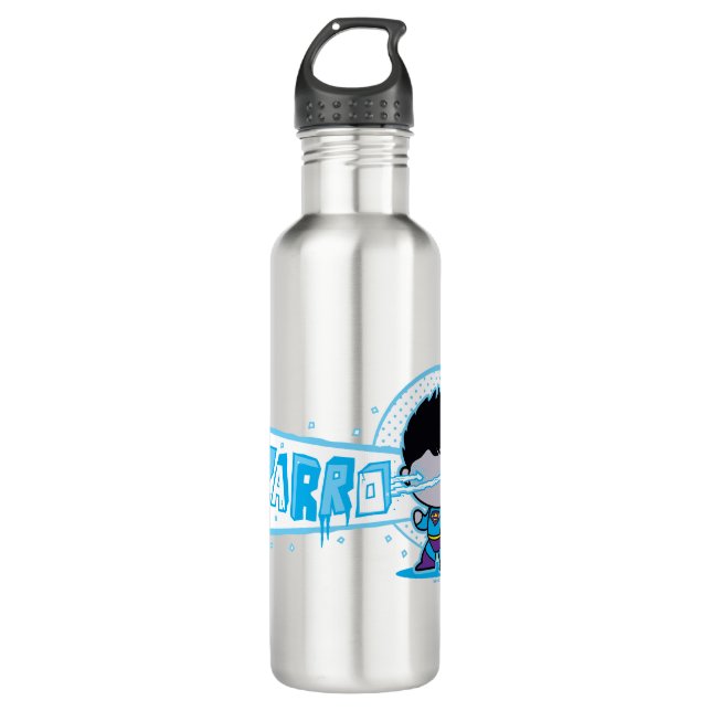 Chibi Bizarro Arctic Vision Water Bottle (Front)