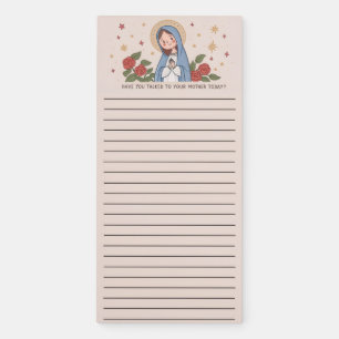 Chibi Blessed Mary Notepad