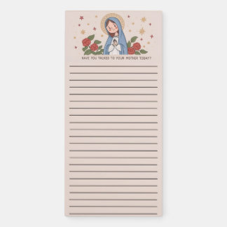 Chibi Blessed Mary Notepad