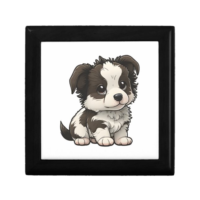 Chibi Border Collie Gift Box (Front)