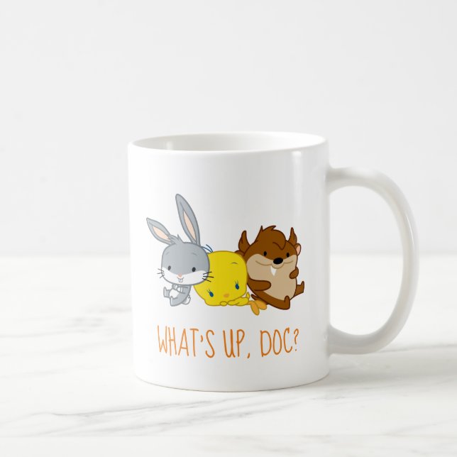 Chibi BUGS BUNNY™, TWEETY™, & TAZ™ Coffee Mug (Right)