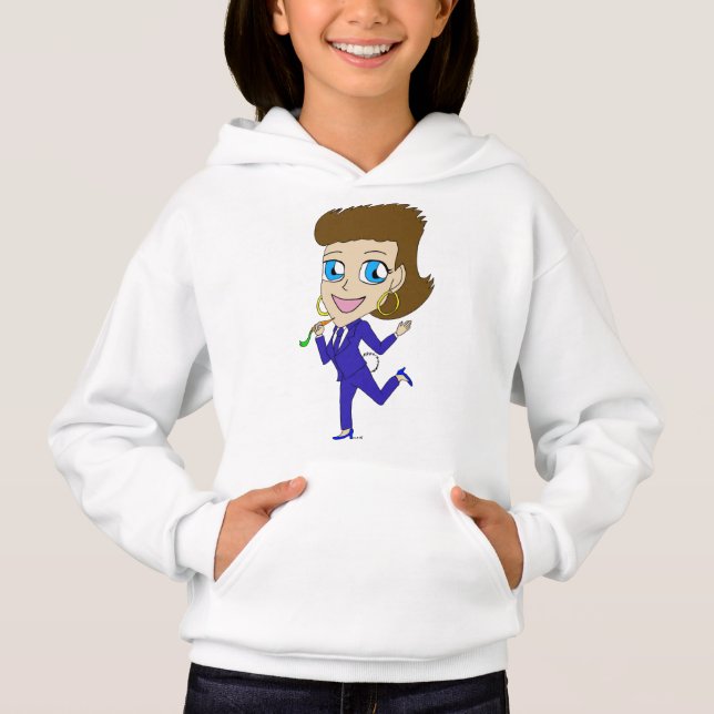 chibi bunny tail  hoodie (Front)