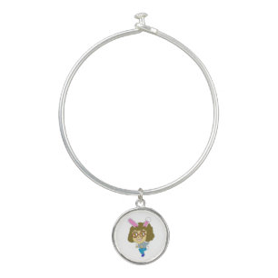 chibi bunnygirl bangle bracelet
