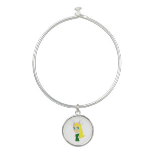 chibi bunnygirl   bangle bracelet