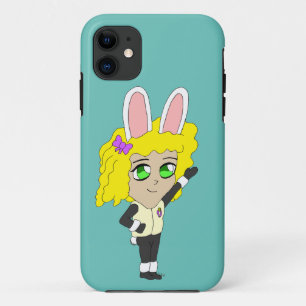 chibi bunnygirl   iPhone 11 case