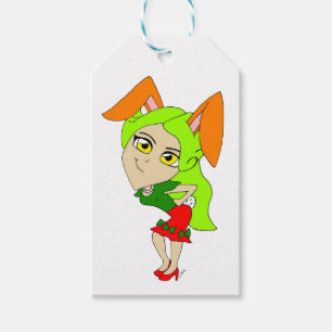 chibi bunnygirl gift tags