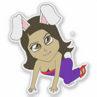 chibi bunnygirl sticker
