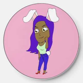 Chibi Bunnygirl Wireless Charger