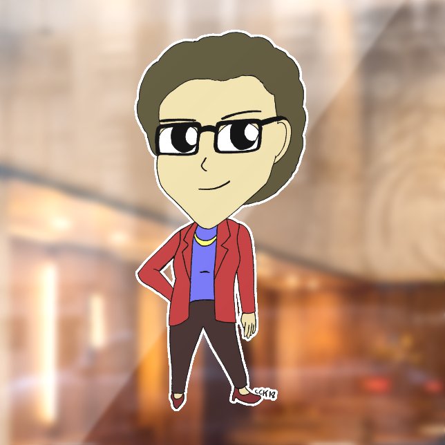 chibi  button window cling (Sheet 2)