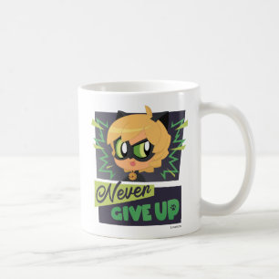 Chibi Cat Noir Never Give Up Coffee Mug