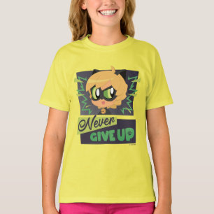 Chibi Cat Noir Never Give Up T-Shirt