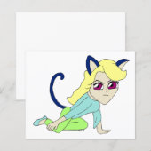 chibi catgirl  (Front/Back)